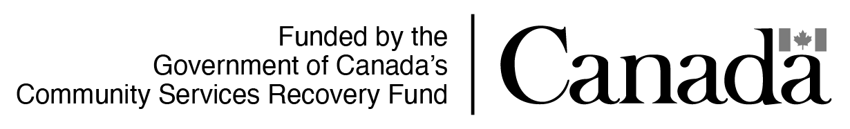 Funded By Government Of Canada's Community Services Recovery Fund